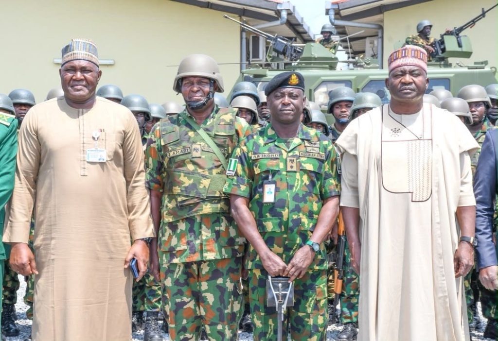 Defence Minister salutes Nigerian troops for flying nation's flag high in Benin Republic