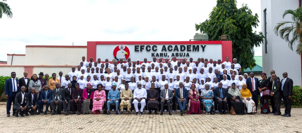EFCC Academy flags off training of new Code of Conduct Bureau officers Economic and Financial Crimes Commission (EFCC), has commenced a four-week Basic Investigation and Enforcement training for 102 newly recruited officers of the Code of Conduct Bureau, CCB. The Executive Chairman of the Commission, Ola Olukoyede speaking at the opening ceremony on Monday, August 10, 2026 at the EFCC Academy, Karu, Abuja, said “the programme marked a significant milestone in the history of the two institutions, this is the first time the EFCC is hosting and training newly recruited staff of the Code of Conduct Bureau”. The training is aimed at strengthening the investigative capacity, professionalism, discipline and ethical conduct of the newly recruited officers. Olukoyede,  represented by the Acting Commandant, EFCC Academy, Assistant Commander of EFCC,  ACE1 Joseph Ogwiji emphasized that the partnership  “represents more than a training arrangement, it is a new chapter in institutional collaboration and capacity development” Chairman of the Code of Conduct Bureau, Dr. Abdullahi Usman Bello,  in his address said “the partnership between our two institutions  remains essential to the Nigerian Government’s efforts to promote integrity and ethical conduct in public service”. Bello charged the trainees to approach the training with all the seriousness it deserves because it is to prepare them to carry out the constitutional mandate of the Bureau which is to promote transparency, prevent conflict of interest and help build the public service that Nigerians can trust. The trainees were also  urged to uphold integrity, discipline, professionalism, confidentiality and strict adherence to the law in the discharge of their responsibilities.