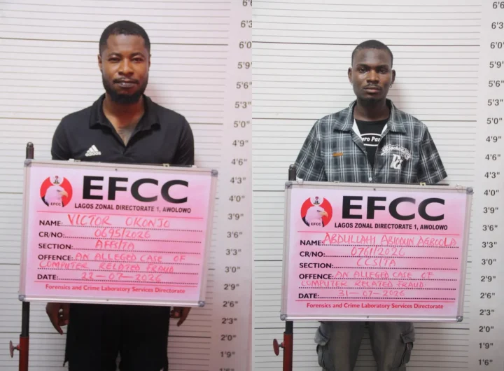 Lagos court jails 2 for money laundering