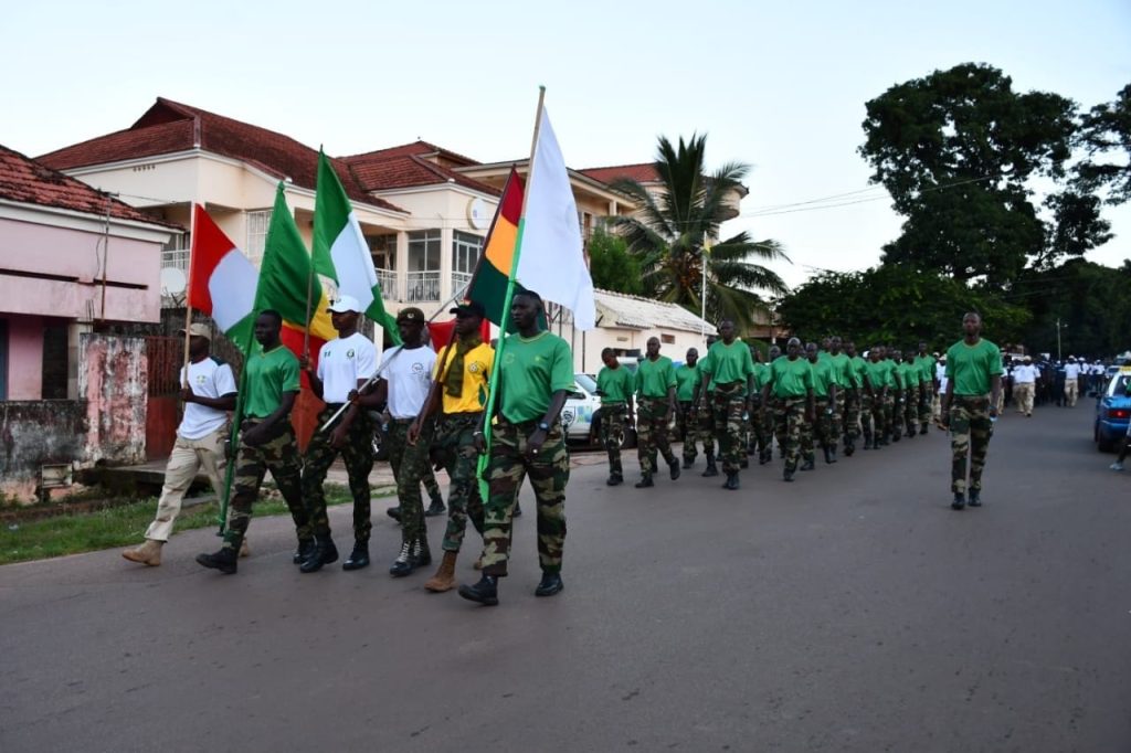 FHQ ESSMHB organises route march to promote physical fitness, team spirit