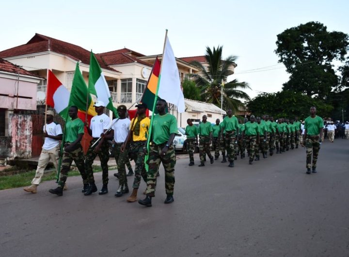 FHQ ESSMHB organises route march to promote physical fitness, team spirit