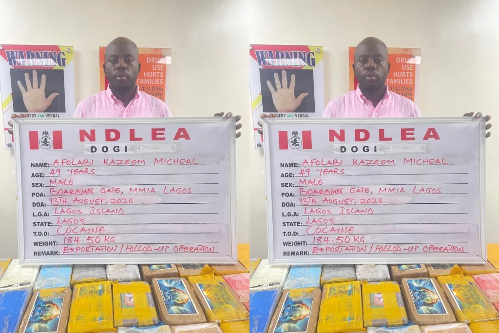 Fleeing celebrity drug kingpin arrested as NDLEA smashes cocaine cartel