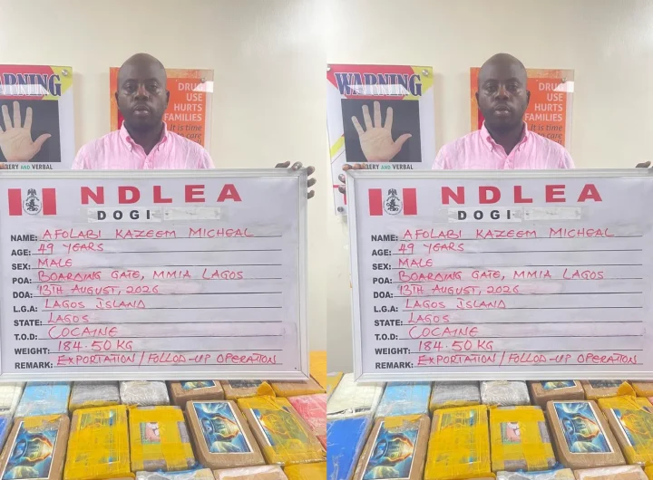 Fleeing celebrity drug kingpin arrested as NDLEA smashes cocaine cartel