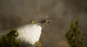 2 firefighting helicopter crew killed in mid-air collision as Greece battles wildfires