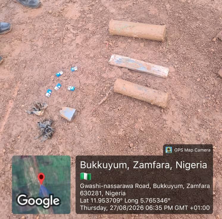 Troops recover and safely dispose terrorist-planted IED in Zamfara