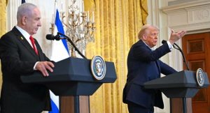 Israeli PM Netanyahu US President Trump
