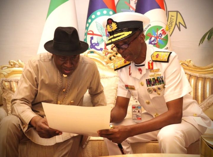 Jonathan, COAS, Defence Chiefs advocate industrial growth to boost Nigeria’s security