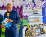 Jonathan pays emotional tribute to late schoolmate Keturah Ominabo at Bayelsa funeral