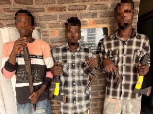 Lagos police arrest 4 armed robbers, cultists, recover 3 pistols in Ajah