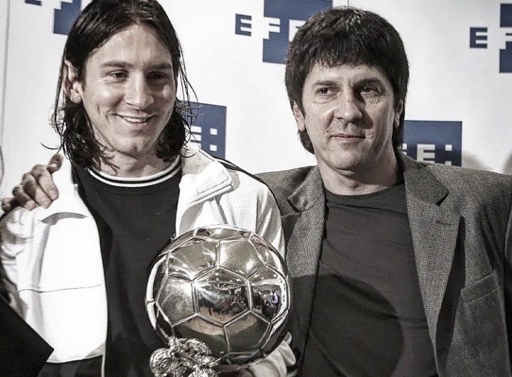 Lionel Messi mourns his Dad