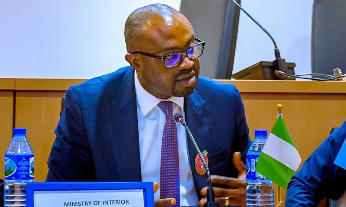 Minister of Interior Olumbumi Ojo