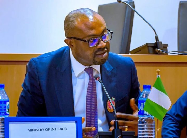 Minister of Interior Olumbumi Ojo