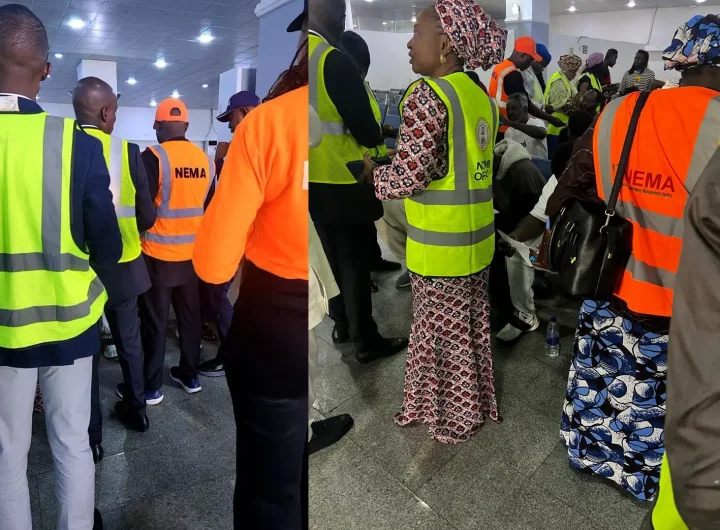 NEMA Abuja operations office coordinates reception of 32 Nigerian returnees from Türkiye