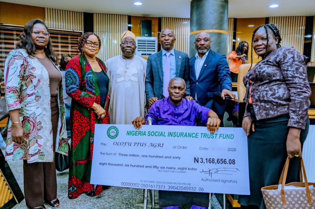 NSITF pays first compensation to Federal Civil servants 15 years after law, disburses N31.72m to 5 families