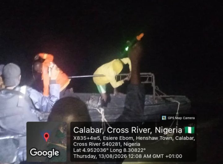 Navy rescues 22 passengers abducted by sea robbers in Akwa Ibom Nigerian Navy has rescued 22 passengers abducted by suspected sea robbers after their boat was hijacked along the Calabar–Oron–Ibaka waterway in Akwa Ibom State. Director of Naval Information, Navy Captain Abiodun Folorunsho, disclosed this in a statement issued to newsmen on Saturday in Abuja Captain Folorunsho said the incident happened on August 11 when the wooden passenger boat, travelling from Henshaw Town Beach in Calabar to Utan Uyata in Ibaka, was intercepted by armed men shortly after passing Enwang Community. He explained that the attackers took control of the boat and abducted the passengers, triggering a coordinated search by personnel of the Navy’s Forward Operating Base (FOB) Ibaka, Operation Delta Safe Sector 4 and the Marine Police. According to him, the operation paid off with the recovery of the hijacked boat and the rescue of 11 passengers who were abandoned by the attackers at Asak-Ikang Creek. Another 11 passengers who escaped during the attack were later located at the Operation Delta Safe Sector 4 command post, bringing the total number of rescued and accounted-for victims to 22. The rescued passengers were taken to the FOB Ibaka Sickbay for medical checks and first aid before arrangements were made to return them safely to Calabar alongside the recovered boat. The Naval spokesman added that no ransom was paid for their release. The successful operation comes against the backdrop of persistent concerns over criminal activities on Nigeria’s waterways, where passenger boats remain a critical means of movement for coastal communities. The swift response also highlights the importance of intelligence sharing and cooperation between security agencies in preventing maritime criminals from turning the waterways into safe havens. He quoted the Flag Officer Commanding, Eastern Naval Command, Rear Admiral Chidozie Okehie, as reaffirming the Navy’s commitment to sustained maritime security operations and stronger collaboration with sister agencies to deny criminals freedom of action on the nation’s waterways. He said the Navy would continue to protect lives, legitimate maritime activities and the wider maritime environment while tackling sea robbery, kidnapping and other forms of maritime criminality.