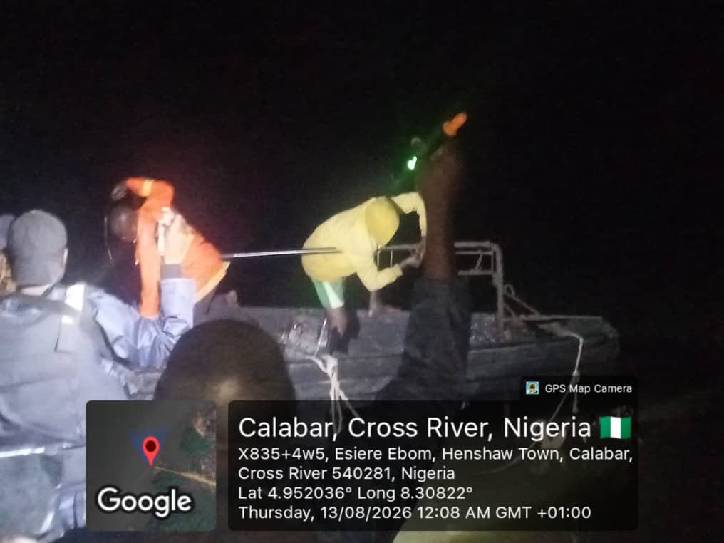 Navy rescues 22 passengers abducted by sea robbers in Akwa Ibom Nigerian Navy has rescued 22 passengers abducted by suspected sea robbers after their boat was hijacked along the Calabar–Oron–Ibaka waterway in Akwa Ibom State. Director of Naval Information, Navy Captain Abiodun Folorunsho, disclosed this in a statement issued to newsmen on Saturday in Abuja Captain Folorunsho said the incident happened on August 11 when the wooden passenger boat, travelling from Henshaw Town Beach in Calabar to Utan Uyata in Ibaka, was intercepted by armed men shortly after passing Enwang Community. He explained that the attackers took control of the boat and abducted the passengers, triggering a coordinated search by personnel of the Navy’s Forward Operating Base (FOB) Ibaka, Operation Delta Safe Sector 4 and the Marine Police. According to him, the operation paid off with the recovery of the hijacked boat and the rescue of 11 passengers who were abandoned by the attackers at Asak-Ikang Creek. Another 11 passengers who escaped during the attack were later located at the Operation Delta Safe Sector 4 command post, bringing the total number of rescued and accounted-for victims to 22. The rescued passengers were taken to the FOB Ibaka Sickbay for medical checks and first aid before arrangements were made to return them safely to Calabar alongside the recovered boat. The Naval spokesman added that no ransom was paid for their release. The successful operation comes against the backdrop of persistent concerns over criminal activities on Nigeria’s waterways, where passenger boats remain a critical means of movement for coastal communities. The swift response also highlights the importance of intelligence sharing and cooperation between security agencies in preventing maritime criminals from turning the waterways into safe havens. He quoted the Flag Officer Commanding, Eastern Naval Command, Rear Admiral Chidozie Okehie, as reaffirming the Navy’s commitment to sustained maritime security operations and stronger collaboration with sister agencies to deny criminals freedom of action on the nation’s waterways. He said the Navy would continue to protect lives, legitimate maritime activities and the wider maritime environment while tackling sea robbery, kidnapping and other forms of maritime criminality.