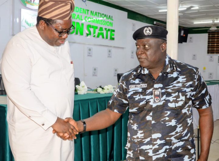 Newly deployed Osun CP pay courtesy visit to INEC Chairman