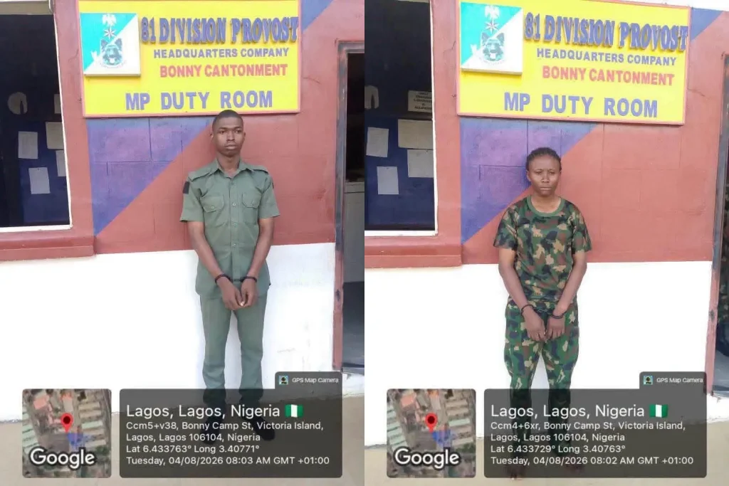 https://nationalaccordnewspaper.com/nigerian-army-detains-2-soldiers-over-unauthorised-security-at-peller-jarvis-wedding/