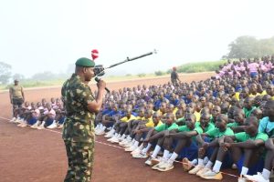 Nigerian Army recruits undergo tough 5km endurance race