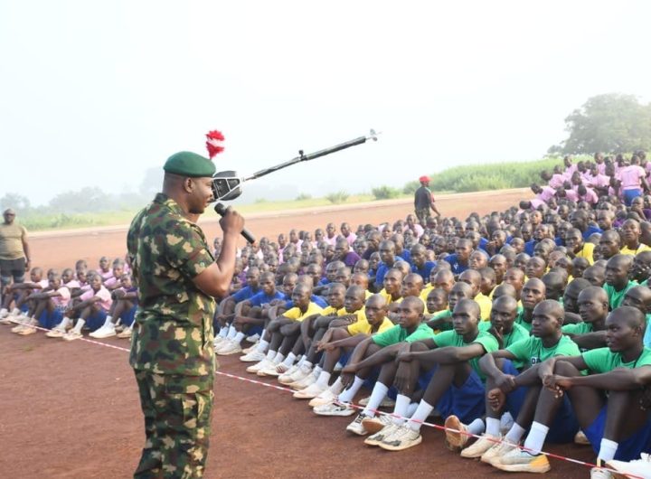Nigerian Army recruits undergo tough 5km endurance race