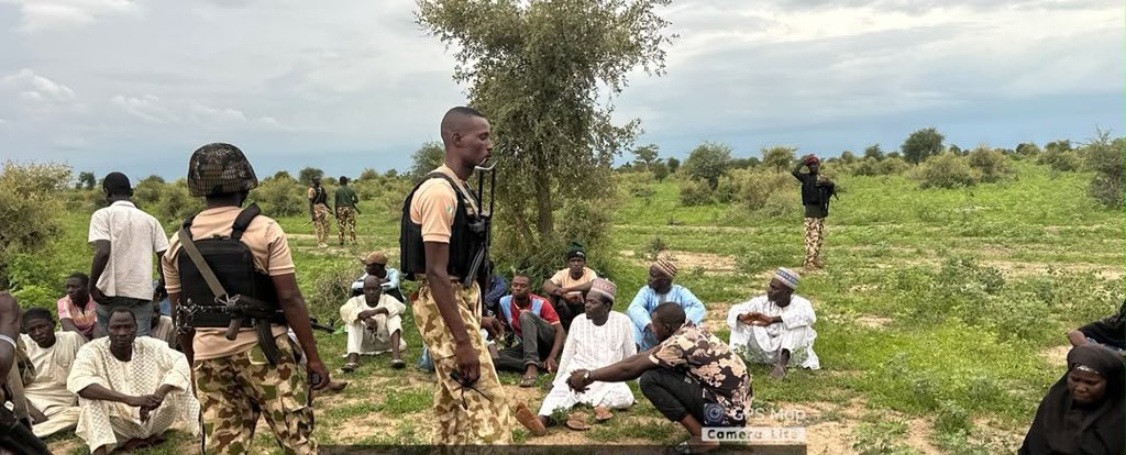 Troops foil terrorist abduction attempt, rescue 31 victims in Borno