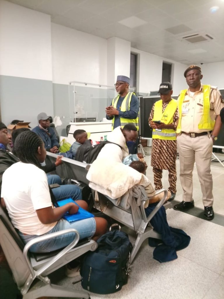 UPDATED: 83 Nigerians return from South Africa as FG urges states to support repatriated citizens 2 UPDATED: 83 Nigerians return from South Africa as FG urges states to support repatriated citizens