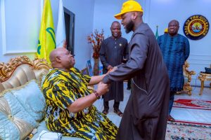 Osun Governor Ademola Adeleke and Davido