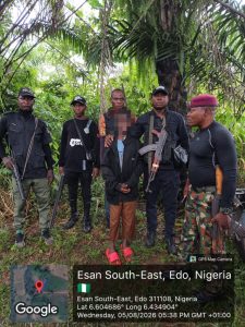 Police, Army rescue kidnap victims, neutralise kidnappers, recover N1.5m ransom in Edo forest operation
