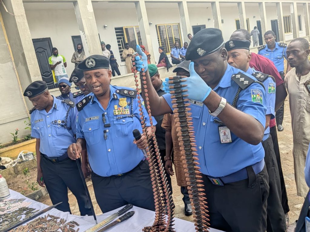 Police arrest suspected gun runner, bandits, recover arms, 228 RPG rounds in Kaduna