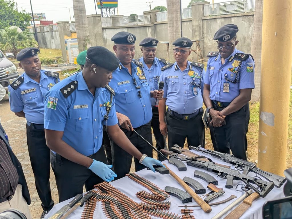 Police arrest suspected gun runner, bandits, recover arms, 228 RPG rounds in Kaduna