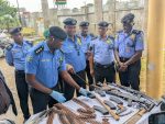 Police arrest suspected gun runner, bandits, recover arms, 228 RPG rounds in Kaduna