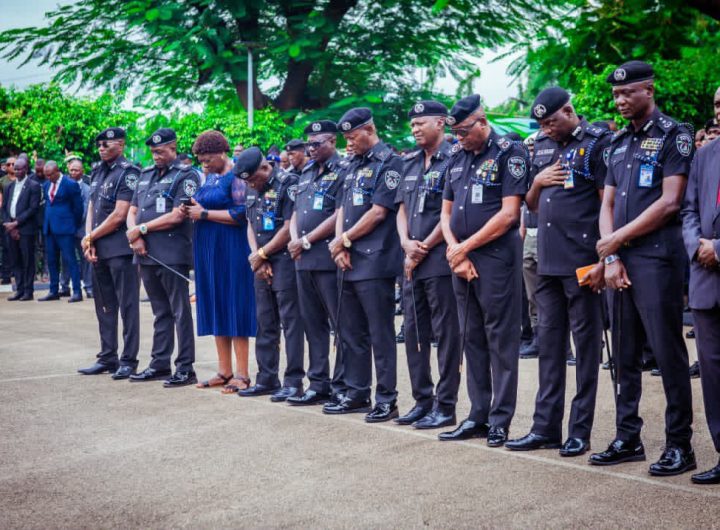 Nigeria Police hold memorial service in honour of 10 fallen officers killed in Kebbi