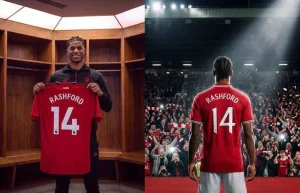 Rashford gets new No.14 shirt as Man United signal fresh faith in forward