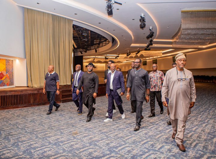 Lagos steps up preparations as CAF inspection team visits ahead of 2026 CAF Awards