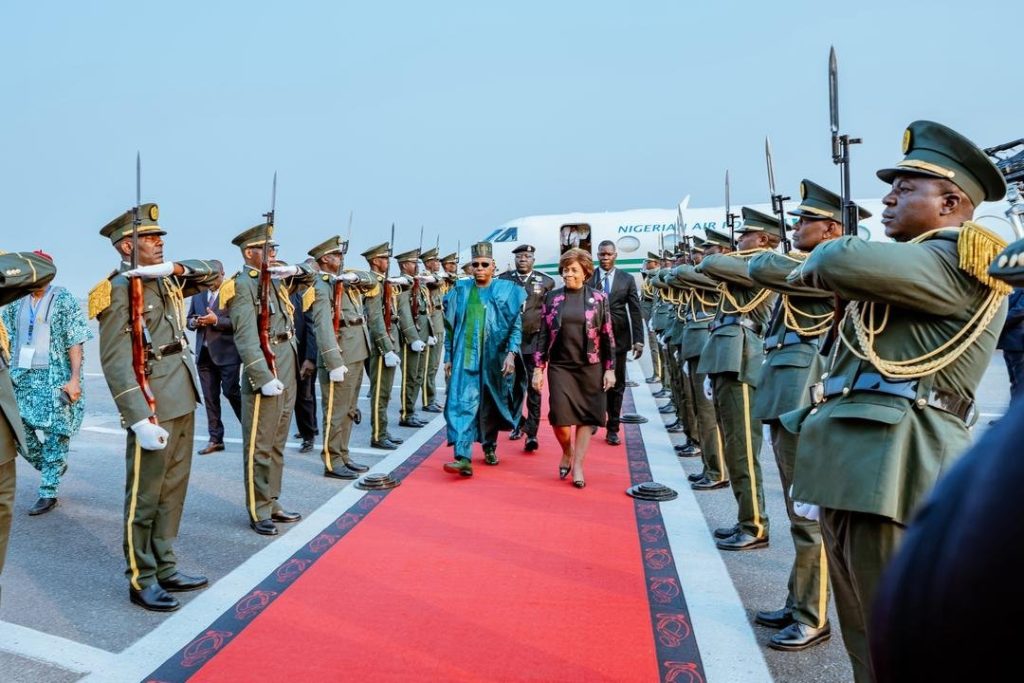 Shettima arrives Angola for AU Extraordinary Summit