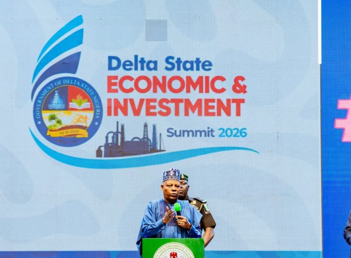 Delta Economic & Investment Summit 2026: Shettima urges healthy competition among states to drive growth, prosperity