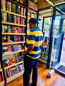 Shettima reads during holiday