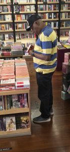 Shettima spent vacation in the library studying