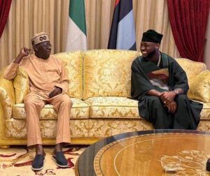 Tinubu meets davido