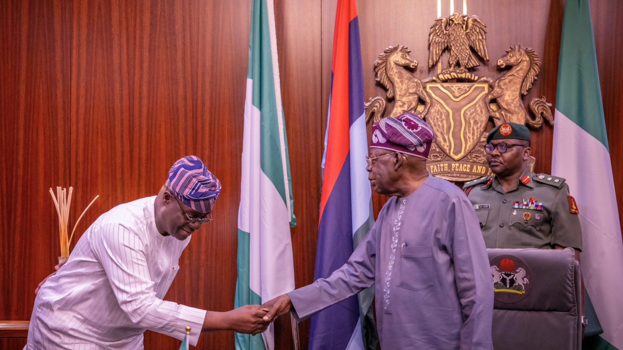 Tinubu swears in Abel Enitan as Head of Civil Service of the Federation
