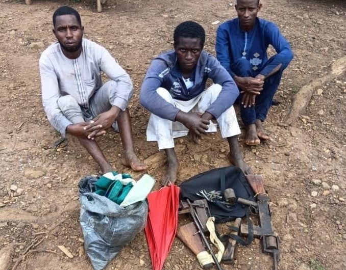 Troops arrest 3 terrorist collaborators destroy hideout