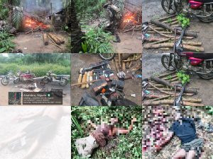 Troops dismantle IPOB/ESN camps, recover arms, explosives in Anambra