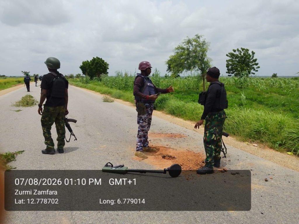 Troops disrupt terrorist logistics, neutralize IED threat, arrest suspects in Zamfara