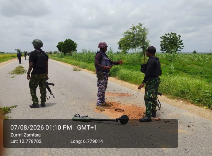 Troops disrupt terrorist logistics, neutralize IED threat, arrest suspects in Zamfara