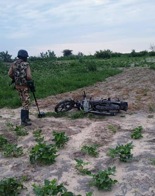 Troops foil terrorist attack on Kukawa, neutralize several fighters, destroy motorcycles