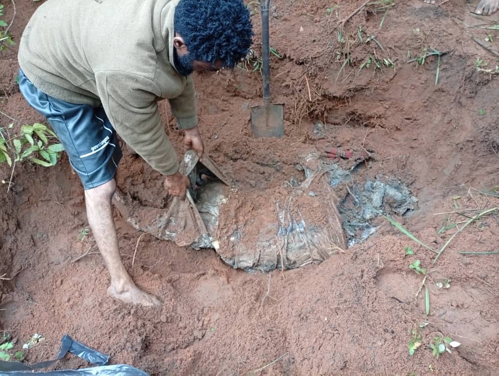 Troops uncover shallow grave, exhume remains of late community leader in Imo