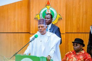 President Bola Tinubu represented by VP Kashim Shettima