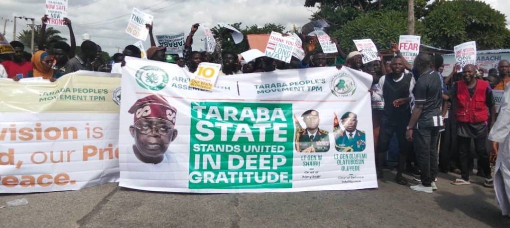 Youths laud Tinubu over establishment of Army Division in Taraba