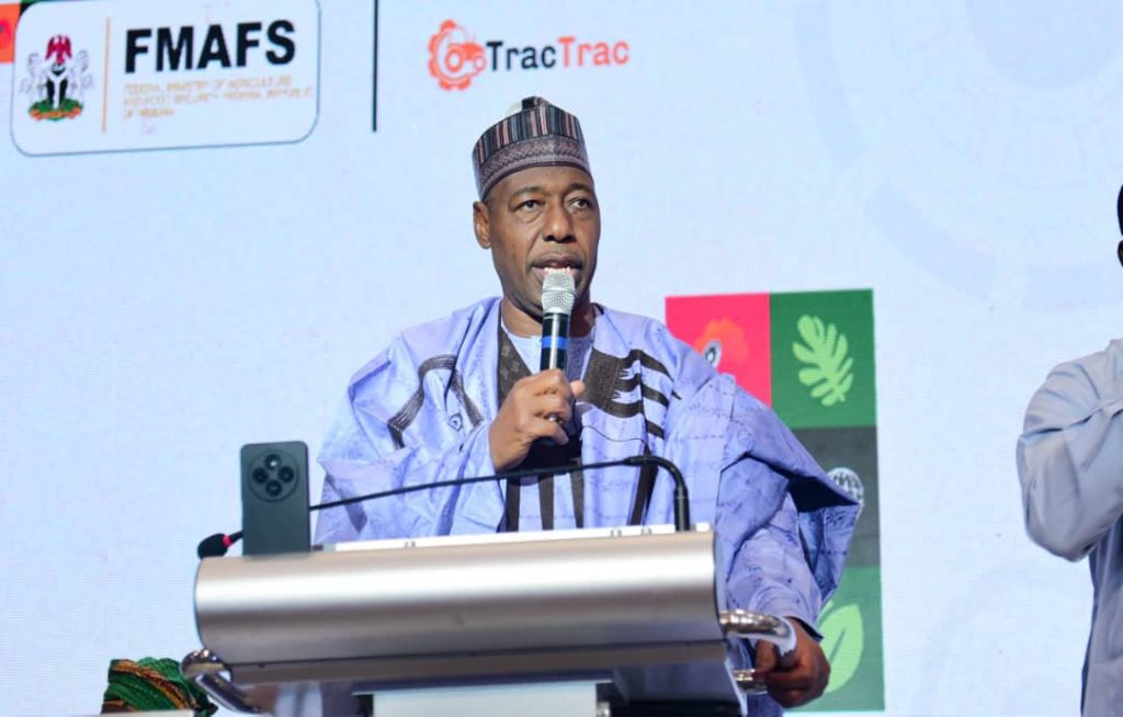 Zulum calls for a shift from tractor ownership to modern agricultural services