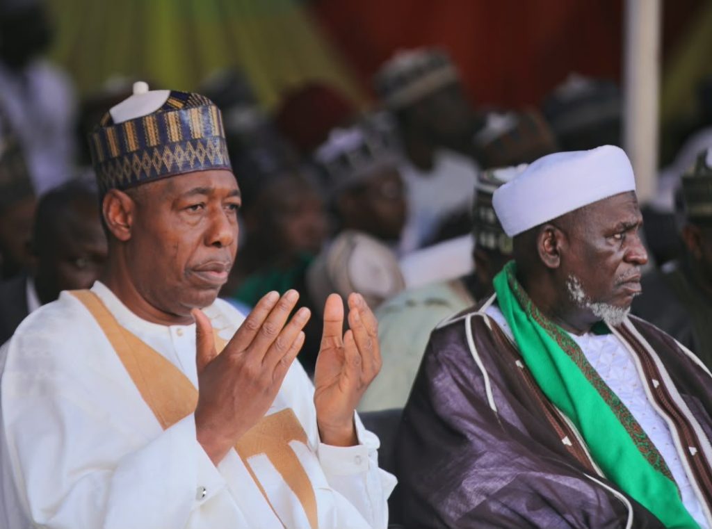 Zulum leads Borno Govt delegation to 2026 Maulid, calls for prayers for peace in Nigeria